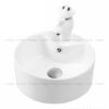 Chậu Lavabo Trẻ Em Màu Trắng TTCERA LBTE-007T