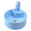 Chậu Lavabo Trẻ Em Màu Xanh Dương TTCERA LBTE-011XD