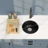 Chậu Rửa Chén Đá Tròn Âm Bàn CREAVE G-U0045C