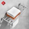 Giàn Vắt Khăn Đồng Mạ Crome Bóng TTCERA MKT1013