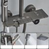 Sen Cây Phím Đàn Sơn Tĩnh Điện Xám Hiển Thị Nhiệt Độ TTCERA SC165