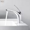 Vòi Lavabo Nóng Lạnh Đồng mạ Crome Holer HL-LB604
