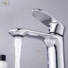 Vòi Lavabo Nóng Lạnh Đồng mạ Crome Holer HL-LB612