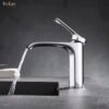 Vòi Lavabo Nóng Lạnh Đồng mạ Crome Holer HL-LB615