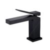 Vòi Lavabo Nóng Lạnh Đồng Sơn Tĩnh Điện Đen Holer HL-LB610