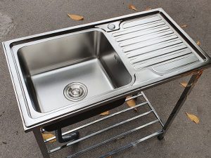 Chậu rửa bát có chân là gì