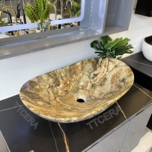 Mua chậu rửa mặt đá ở đâu