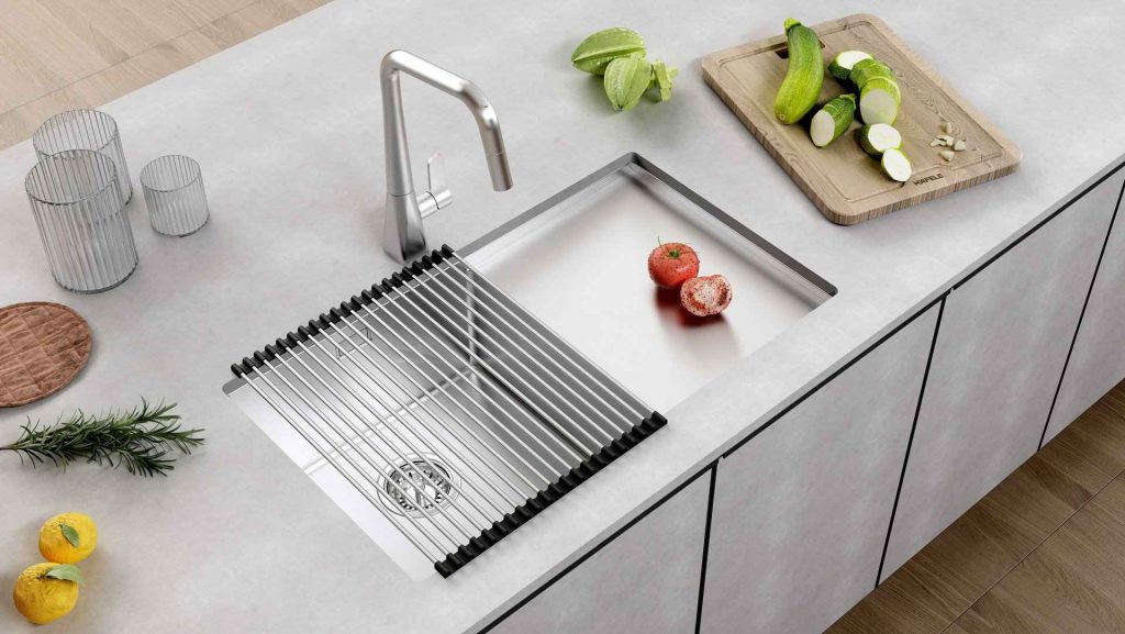 Kích thước chậu rửa chén phù hợp không gian bếp