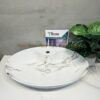 Lavabo Men Sứ Vân Đá trắng Nghệ Thuật TTCERA LB152