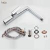 Vòi Rửa Chén Đồng Thau Mạ Crome Holer CHL949