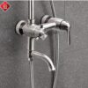 Sen Cây Nóng Lạnh Tròn Lệch Inox 304 Đúc Tăng Áp TTCERA SC173
