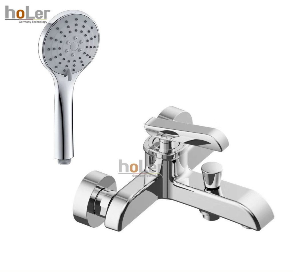 Bộ Sen Tắm Nóng Lạnh Mạ Crom Holer HLST312