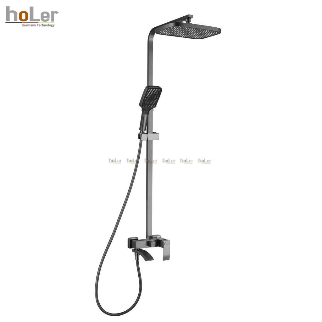 Sen Cây Nóng Lạnh Inox SUS 304 Sơn Tĩnh Điện Xám Holer HL295