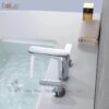 Vòi Chậu Lavabo Nóng Lạnh 3 Lỗ Đồng mạ Crome Holer HL-LB680