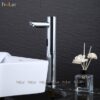 Vòi Lavabo Cảm Ứng Cao 30cm Đồng Thau Mạ Crome HoLer HL-LB681