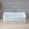 Bồn Tắm Nằm Chữ Nhật Có Bộ Sen Vòi Trên Bồn TTCERA BTSV26