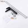 Vòi Lavabo Lạnh Đồng Sơn Tĩnh Điện Đen Cao 30cm Holer HL-LB690