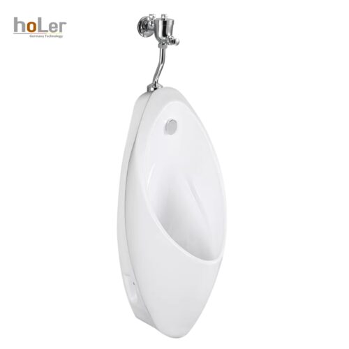 Bồn Tiểu Nam Treo Tường hoLer HLTN-03 (Phiên Bản Xả Nhấn)