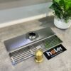 Phễu Thoát Sàn Đồng Thau Mạ Crome Chống Hôi Dài hoLer HLPT15
