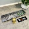 Phễu Thoát Sàn Đồng Thau Mạ Crome Chống Hôi Dài hoLer HLPT15