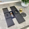 Phễu Thoát Sàn Đồng Thau Sơn Tĩnh Điện Đen Chống Hôi Dài hoLer HLPT02hoLer HLPT14