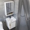Tủ Lavabo Nhôm Mini Cao Cấp TTCERA TLVB98