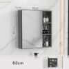Tủ Gương Lavabo Nhựa Mini 1 Cánh PVC Đặc TTCERA TG04