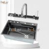 Combo Chậu Rửa Chén Kèm Vòi 5 Chế Độ Hiển Thị Nhiệt Độ HOLER HLCRNN721A-7546