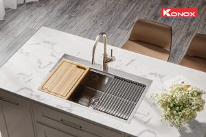 chậu rửa bát konox 1