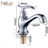 Vòi Lavabo Lạnh Đồng mạ Crome Holer HL-LB700