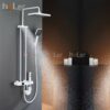 Sen Cây Phím Đàn Hiển Thị Nhiệt Độ Đồng Thau Sơn Tĩnh Điện Trắng Holer HL2101