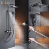 Sen Cây Phím Đàn Hiển Thị Nhiệt Độ Đồng Thau Sơn Tĩnh Điện Xám Holer HL2100
