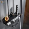 Sen Cây Phím Đàn Hiển Thị Nhiệt Độ Đồng Thau Sơn Tĩnh Điện Xám Holer HL2100