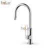 Vòi Rửa Chén Rút Dây Đồng Thau Mạ Crome Holer CHL958