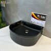 Chậu Lavabo Đặt Bàn Màu Đen Holer HL-LB407