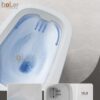 Bồn Cầu 1 Khối Holer HLBC266