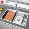 Chậu Rửa Chén 1 Hộc Inox 304 Holer HLCR725-9046