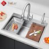 Chậu Rửa Chén 1 Hộc Inox 304 Holer HLCR725-9046