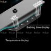 Sen Cây Đồng Thau Xám Hiển Thị Nhiệt Độ Và Thời Gian Tắm Holer HL2112
