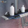 Sen Cây Đồng Thau Xám Hiển Thị Nhiệt Độ Và Thời Gian Tắm Holer HL2115