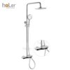 Sen Cây Tắm Đứng Đồng Thau Crom Holer HL2110