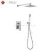 Sen Tắm Âm Tường Vuông Nóng Lạnh Inox 304 HoLer HLA210