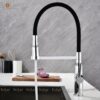 Vòi Rửa Chén Rút Dây Đồng Thau Mạ Crome Holer CHL961
