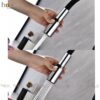 Vòi Rửa Chén Rút Dây Đồng Thau Mạ Crome Holer CHL961