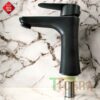 Vòi Lavabo Lạnh Inox Sơn Tĩnh Điện Đen Cao 20cm TTCERA LB272