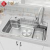Chậu Rửa Chén 1 Hộc Inox 304 Holer HLCR726-8050