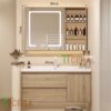 Tủ Lavabo Nhựa PVC Đặc Vân Gỗ TTCERA TLVB143