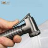 Vòi Xịt Vệ Sinh HoLer Đồng Thau Sơn Tĩnh Điện Xám HX08