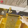 Combo Chậu Rửa Chén Kèm Vòi Mạ Vàng 5 Phím Hiển Thị Nhiệt Độ HOLER HLCRNN729-7546