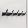 Móc Áo Móc Đa Năng Inox 304 Sơn Tĩnh Điện Đen TTCERA MK07